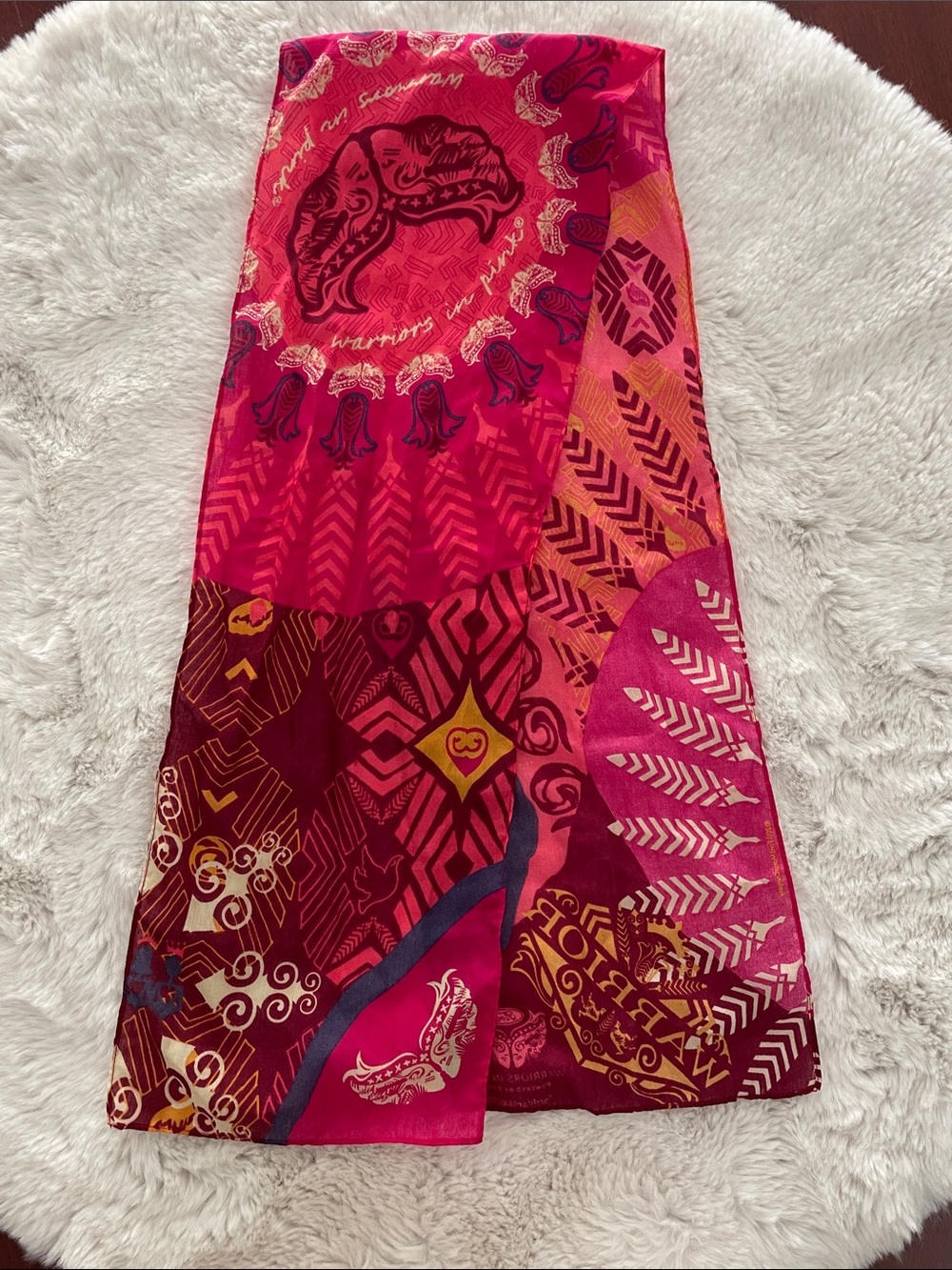 Warriors in Pink Pink Scarf powered by FORD